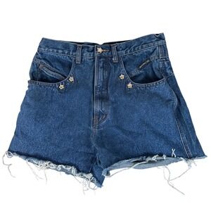 Western Ethics Denim Shorts Star Vintage western bareback punchy high rise 90s